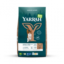YarrahBioKattenvoerGraanvrijKipVis800gr