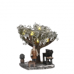 Winterbarbequebol14xw11xh15cmkersthuisjeLuville-Luville