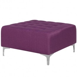 Beliani-ABERDEENII-Ottomaan-Paars-Polyester