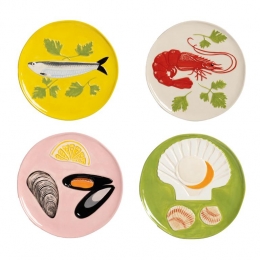 kamsterdamDeLaMerBord16cm-Setvan4