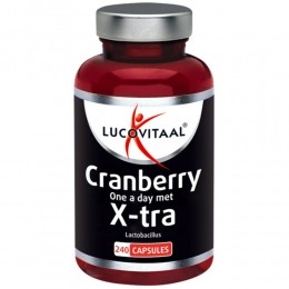 GratisVerzending3xLucovitaalCranberryX-traOneaDay240capsules