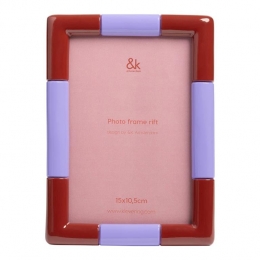 kleveringRiftFotolijst13x18cm-Burgundy