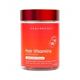 GratisVerzendingVeganboostHairVitaminsWatermeloen60gummies