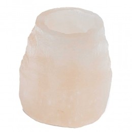 WaxinelichthouderEdelsteenSelenietCilinderca700gram8x8cm
