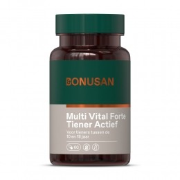 GratisVerzending2xBonusanMultiVitalForteTienerActief60vegacapsules
