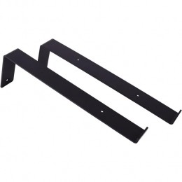 GorillzWagonStalenPlankdragersvoorWandplank-25cm-Zwart