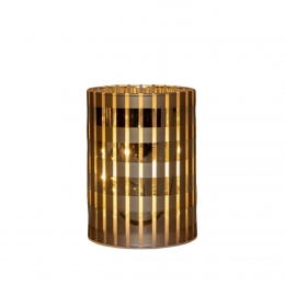 Cylinderglasruit10ledwarmwit9h12cmgoudmatglansAnnasCollection-Annascollection