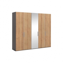 GoossensKledingkastEasyStorageinhoogwaardigmeubelplaat