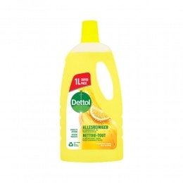 4xDettolAllesreinigerPowerFreshCitroenLimoen1liter