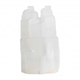 EdelsteenSelenietDubbeleToren20cmCa1900gram