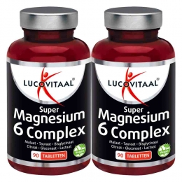 GratisVerzending2xLucovitaalMagnesiumSuper6Complex90tabletten