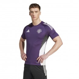 adidasManchesterUnitedTrainingsshirt2025-2026PaarsWitZwart