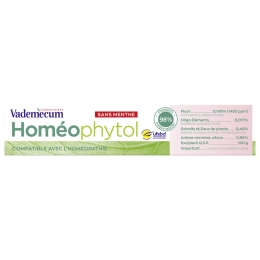 12xVademecumTandpastaHomeophytol75ml