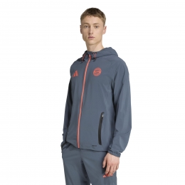 adidasBayernMnchenVisTechVest2025-2026DonkergrijsOranje