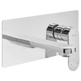 Beliani-CHUNGARA-Wandgemonteerdemengkraan-Zilver-Messing