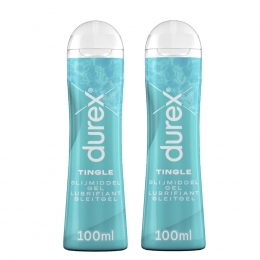 2xDurexPlayGlijmiddelTingle100ml