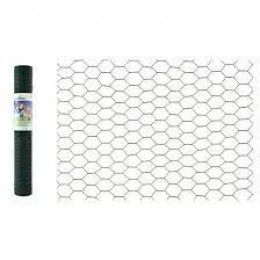Zeskantgepl25x10mmx100cmx25mral6005groen-Giardino