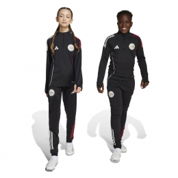 adidasAjaxTrainingspak14-Zip2025-2026KidsZwartWitRood