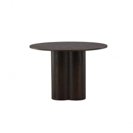 Svea-Rovarondeeettafel-110cm-mokka