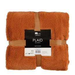 InTheMoodCollectionBronteFleeceDeken-L200xB150cm-Oranje