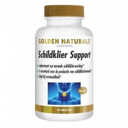 GratisVerzending2xGoldenNaturalsSchildklierSupport90tabletten