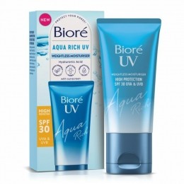 BiorWeightlessMoisturiserUVAquaRichSPF3050ml