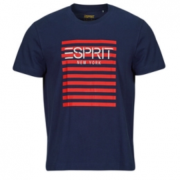 T-shirtKorteMouwEspritOCSLOGOSTRIPE