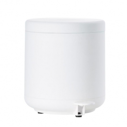 ZoneDenmarkUmePedaalemmer4Liter-Wit