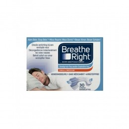 3xBreatheRightNeusstripsGevoeligeHuid30stuks