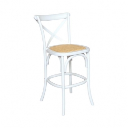 sweeek-Tabouretdebarbistrotvintageenboisde65cm