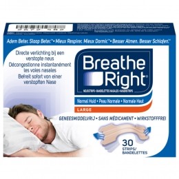 2xBreatheRightNeusstripsNormaleHuid30stuks