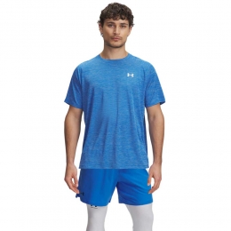 UnderArmourTechTexturedTrainingssetDonkerblauwWit