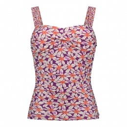 Tankinitoptwistedsummerflowersmaat40