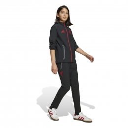 adidasLiverpoolVisTechTrainingspakFull-ZipKidsZwartRood