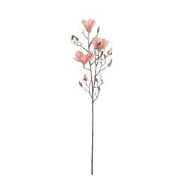 MicaDecorationsMagnoliaKunstbloem-H88cm-Perzik