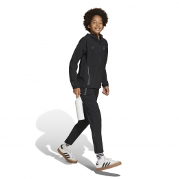 adidasRealMadridVisTechTrainingspakFull-Zip2024-2025KidsZwart