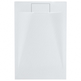 Beliani-AZZURRO-Douchebak-Wit-120x80x3cm-SMCkunststof