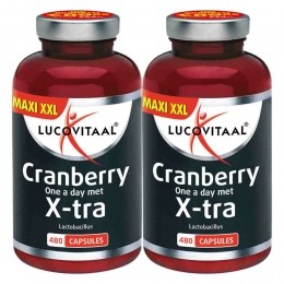 GratisVerzending2xLucovitaalCranberryX-tra480capsules