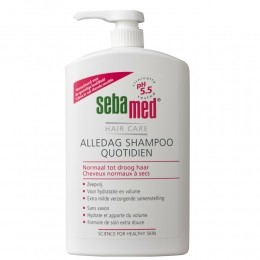 3xSebamedAlleDagShampooPomp1000ml