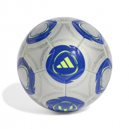 adidasMessiLeagueVoetbalMaat5ZilverDonkerblauwGeel