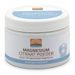 GratisVerzendingMattissonMagnesiumCitraatPoeder200gr