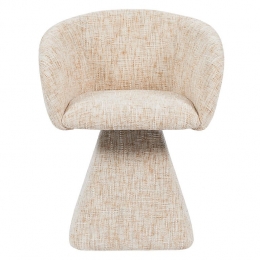 Bronx71EetkamerstoelLenndraaibaarchenillebeige