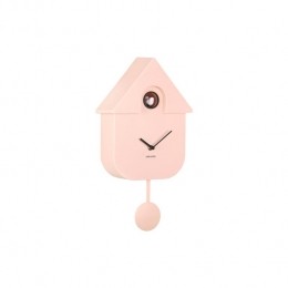 Karlsson-WandklokModernCuckoo-Roze-215x85x41cm