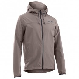 Northwave-RampageLightshellJacket-Fietsjackmaat3XLbruingrijs
