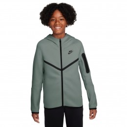 NikeTechFleeceSportswearVestKidsDonkergroenZwart