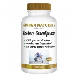 GratisVerzending2xGoldenNaturalsVloeibareGroenlipmossel60softgels