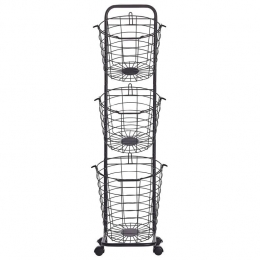 Beliani-AYAPAL-Mand-Zwart-Metaal