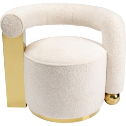 FauteuilAmusecremeKareDesign