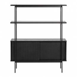 byfonQbasicSleekWandkast-AshBlack