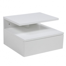 byfonQbasicZoeyNachtkastjemetbovenplank-Wit